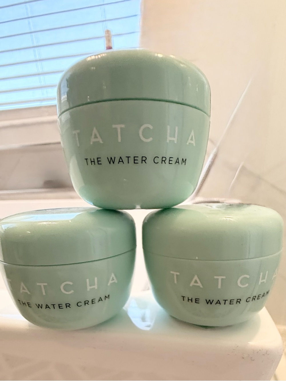 Tatcha The Water Cream - Mini Travel Size x 3